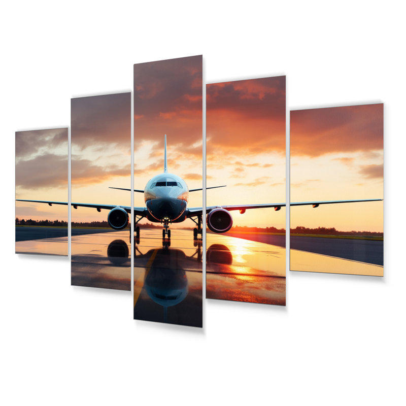 Transportation Wall Decor on Metal