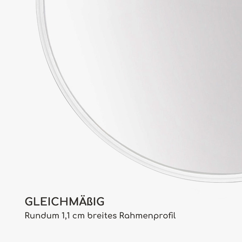 Metal Round Wall Mirror