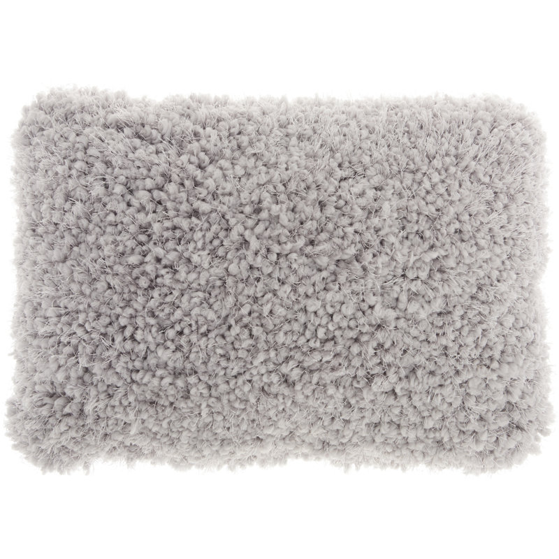 Throw Pillow, Light Gray