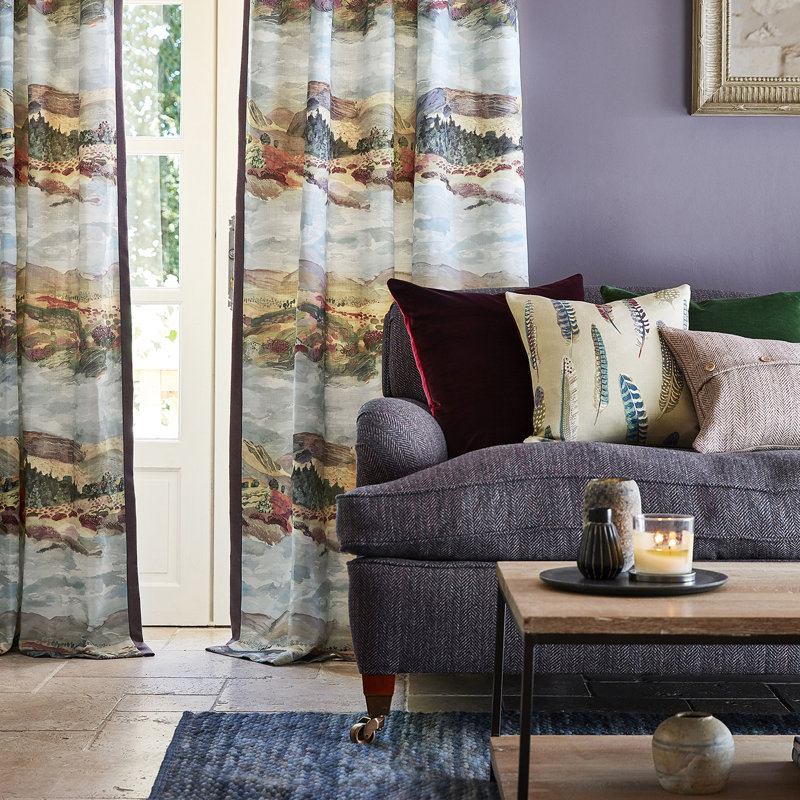 Hector Fabric, Pewter Gray