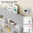57.5"H 5-Tier Cube Storage Bookcase, Standard Bookcase with 4 Removable Drawers-2088301494