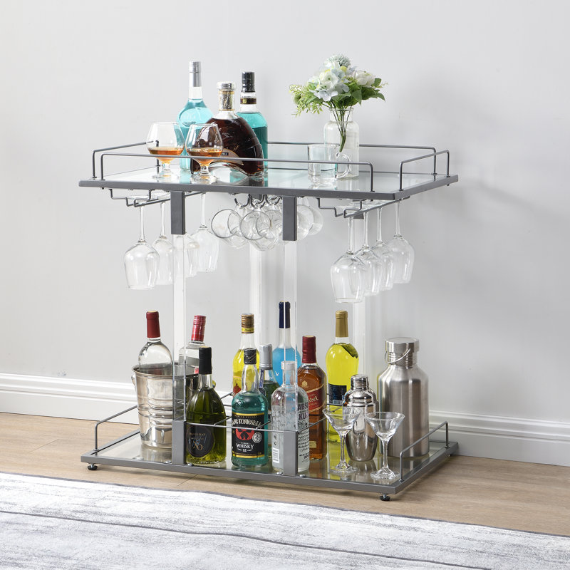 Rebrilliant Kibwe Bar Cart & Reviews | Wayfair