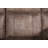 Dollum Two Tone Chocolate Nubuck Manual Recliner Sectional Sofa W/USB Port & Cupholder Console-1825203101