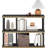 No Tools Required 3-Tier Decorative Display Shelf, Durable Wood And PVC Construction, Multi-Functional Storage Organizer For Home And Office