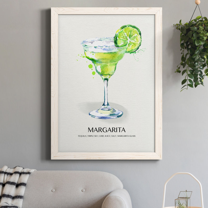 Margarita - cadre photo, impression sur toile, H 20 po x l 17 po x P 1 po, Blanc