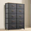 Commode en tissu à 10 tiroirs Harpersville-262040891