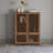Roanoke 34.84in Walnut-colored Sideboard With 4 Adjustable Shelves