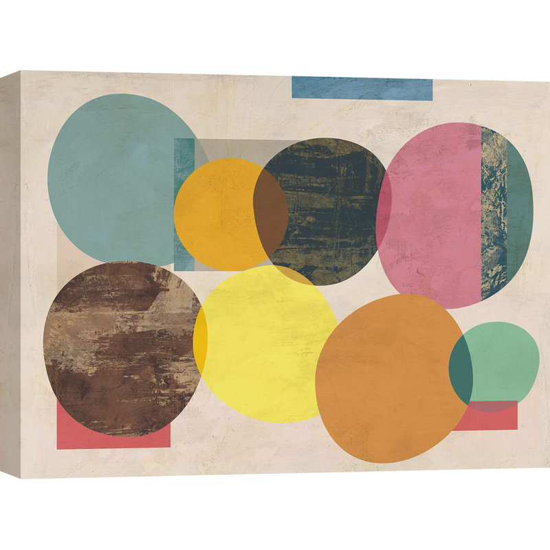 Geometric And Minimal Composition: System by Sonne Taylor - Wrapped Canvas Print, 60cm H x 80cm W