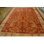 Tapis antique ivoire / rouge rouille