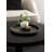 Round Ottoman Tray with Metal Handles