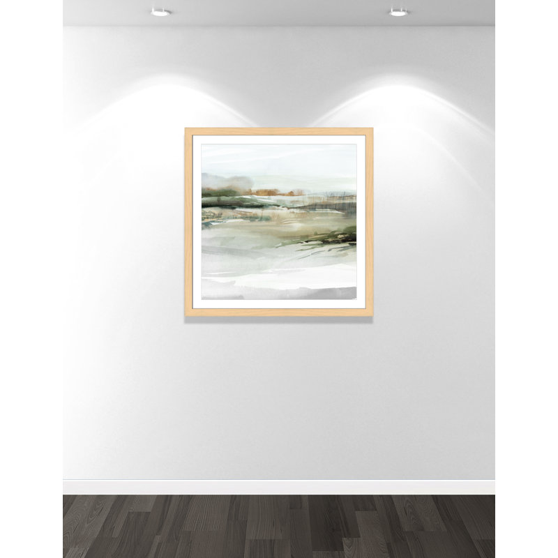 «Prologue II» par Isabelle Z, L 37,5 po x H 37,5 po, Imprimé mat, Naturel