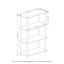 Tinley 59.9 cm W Shelving Unit