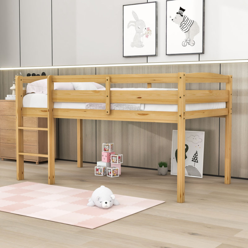 Lit mezzanine bas Efi par Harriet Bee, Noyer