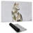Wolf - 14.00"x24.25" Desk mat