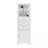 Corner Bathroom Storage Cabinet With 3 Drawers And Adjustable Shelves-1942804573