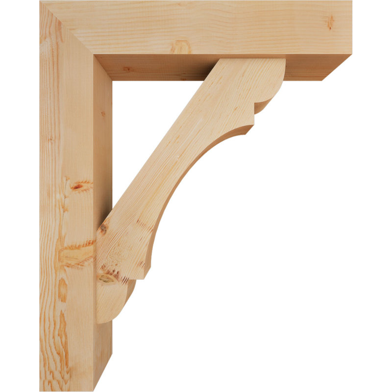 Support de bloc olympique avec entretoise décalée, 40 x 32, Sapin Douglas de l 7 1/2 (lisse)