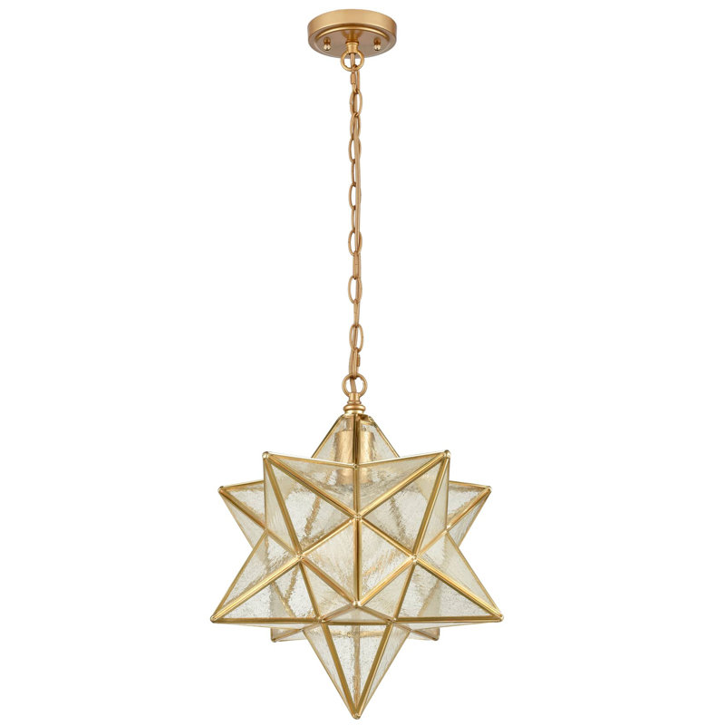Emiry 1 - Light Single Pendant, Brass