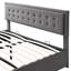 Abhia Upholstered Double (4'6) Velvet Drawers Bed Frame-1082260001-1082260003