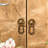 New Chinese Gold Leaf Painted Shoe Cabinet 6 Pair Shoe Storage Cabinet