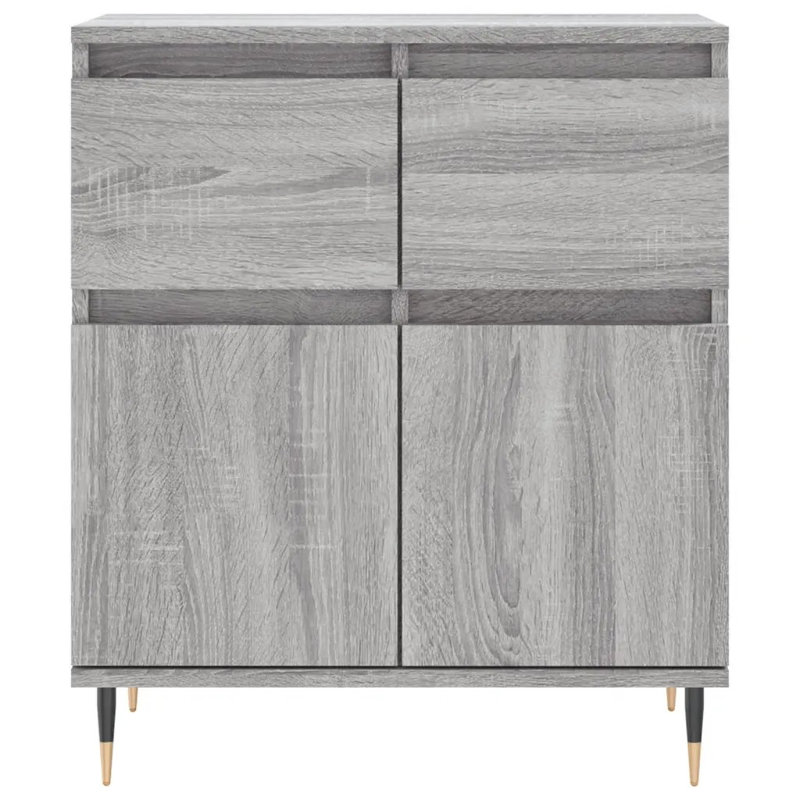Willmot 2 - Door Rectangle Accent Cabinet, Grey/Sonoma
