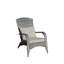 Chaise de patio avec coussins Mobilier d'extérieur-232047376-237927342