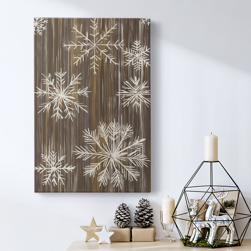 Art des Fêtes de Noël - Toile tendue avec châssis XXII, H 18 po x l 12 po