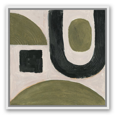 " Abstract Trendy Shapes " Painting Print