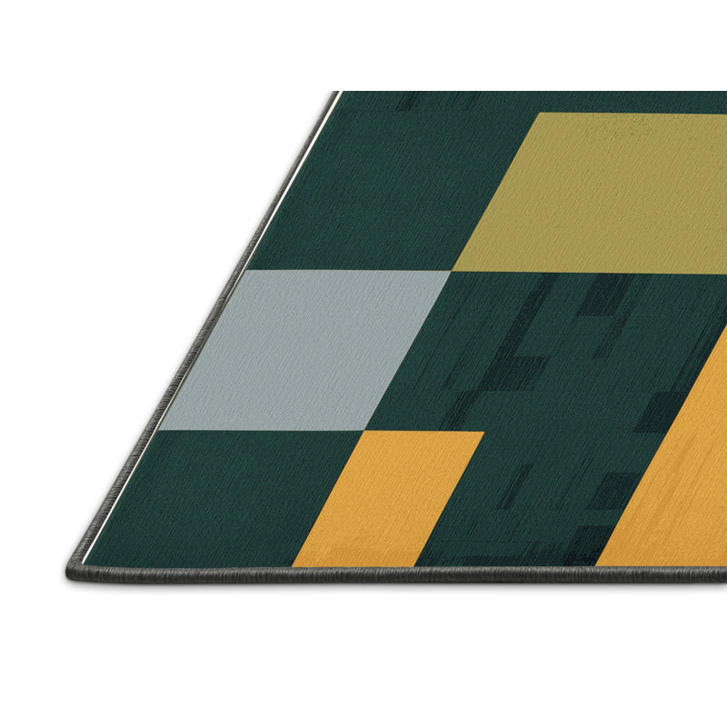 Terrain Mosaic Rug, Rectangle 5' x 8'