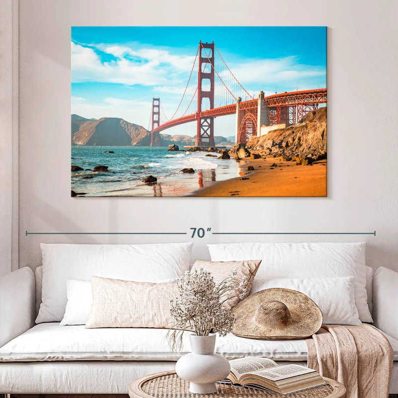 Lilie San Francisco Beach, H 34 po x l 51 po