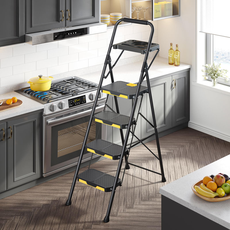 5 - Step Steel Folding Step Ladder
