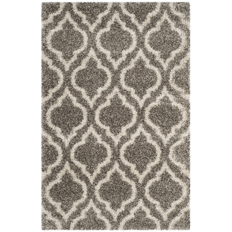 Tapis à poils longs Darrold Hudson, Rectangle 2 pi x 3 pi