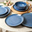  Halo Edge 12 Piece Stoneware Dinnerware Set, Service for 4-652155534