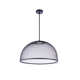 Sculptural Statement Pendants Single Light Iron LED Pendant