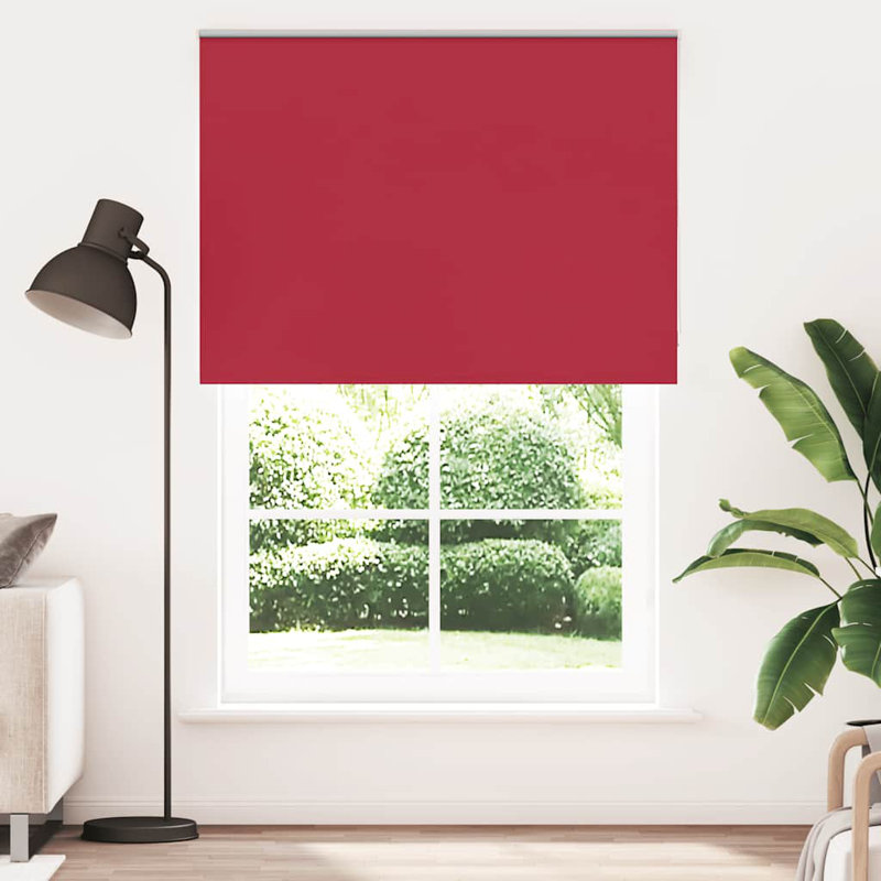 Roller Blind, Red, 145cmW x 230cmL