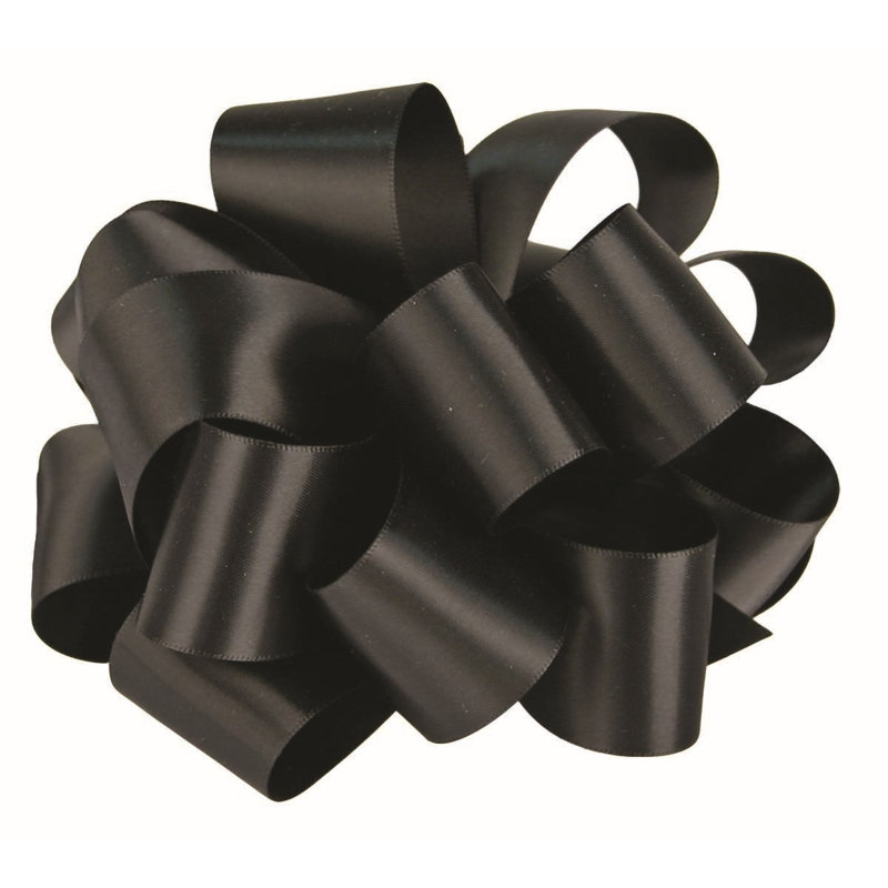Ruban double face, Noir