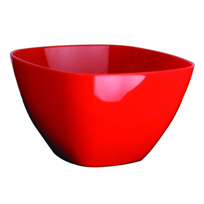 Bol carré en polycarbonate - 6 pièces