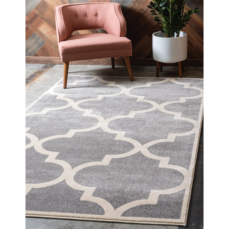 Molly Geometric Indoor Rug, Rectangle 5'1" x 8'