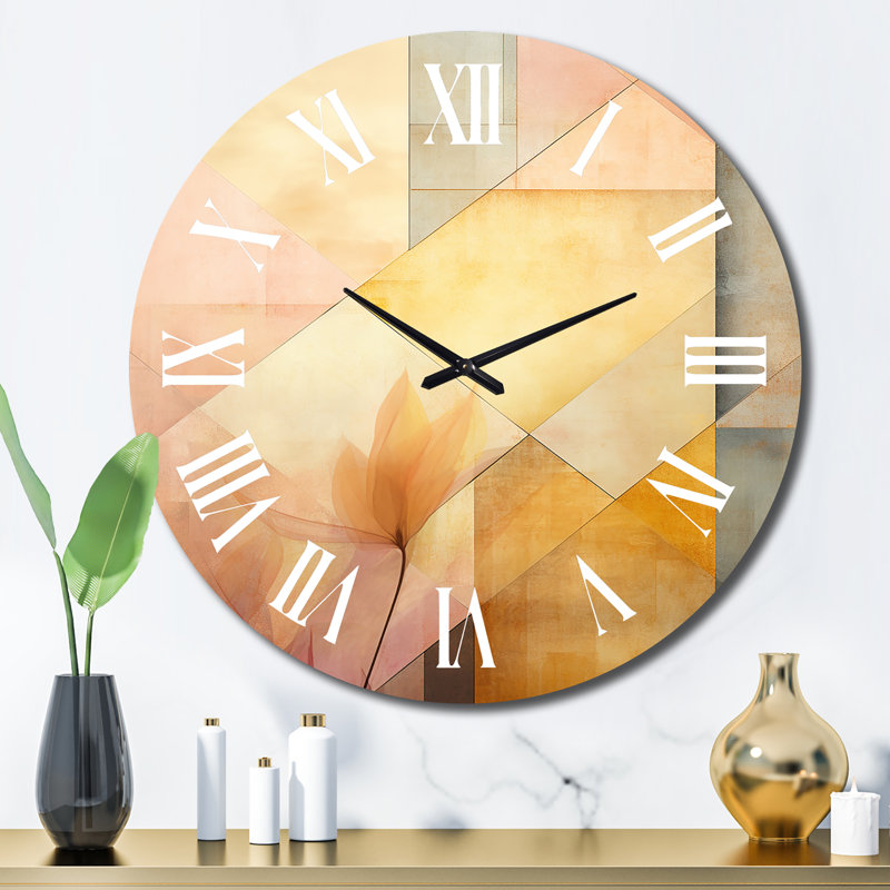 Clae - Horloge murale géométrique moderne, Grand