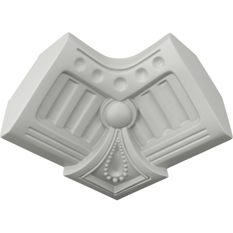 Endurathane Smith Inside Corner for Moulding Profiles, 5 1/4"H x 5 1/8"P, Factory Primed