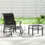 Fauteuil oscillant d'extérieur à haut dossier Garden-1560674342