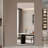Full Body Mirror For Bedroom And Living Room, Wall-Mounted, Round-Angle, Dressing Mirror, Aviation Grade Aluminum, High Quality And Durable.