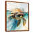 Brown Floater Framed