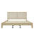 Solid Wood Platform Bed With Rattan-1875252785