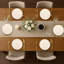 Ensemble de 6 assiettes de service rondes 100% porcelaine 6 pièces-1912358302