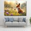 Renard, art mural en verre trempé-1727770846
