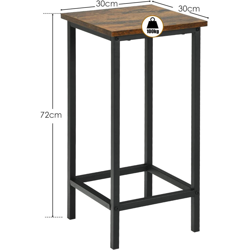 Caressa Counter Stool with Metal Frame