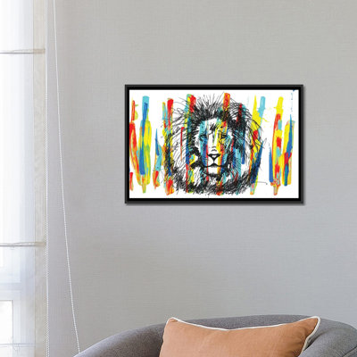 Leon I by Frank Banda - Wrapped Canvas Print