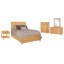 Naples Standard 5 Piece Bedroom Set-61424242-61424498