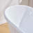 66'' W,69 GALLONS Freestanding Acrylic Soaking  Bathtub With Drain And Overflow Holes