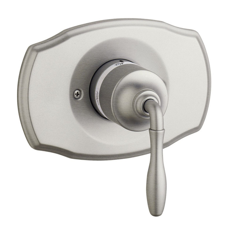 Seabury Pressure Balance Shower Faucet Trim Only with Lever Handle, Brushed Nickel